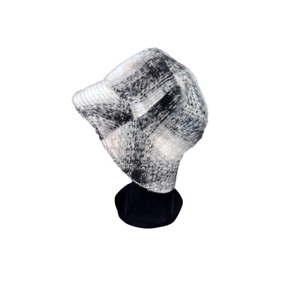 David & Young Womens Plaid Bucket Hat One Size Fits Most Polyester Winter Style - Picture 2 of 7